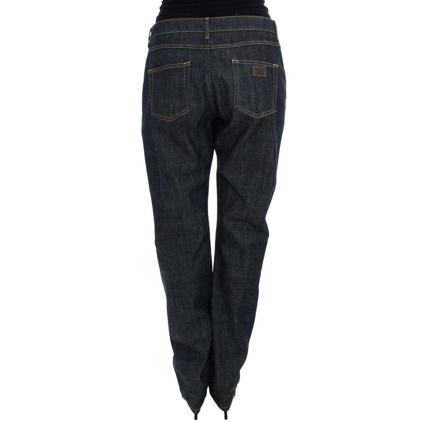 Blue Cotton Oversize Denim Jeans - coffeewithmee2