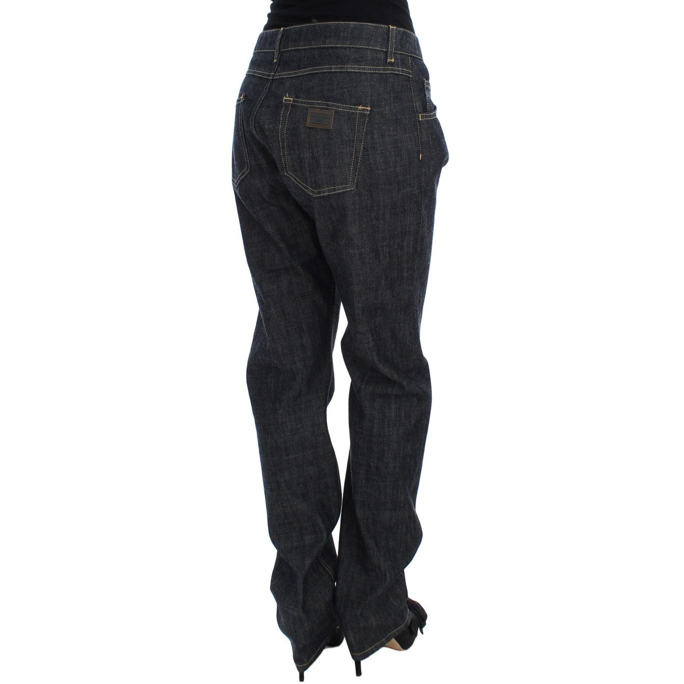 Blue Cotton Oversize Denim Jeans - coffeewithmee2