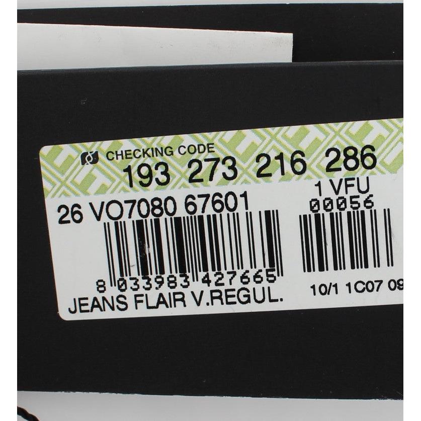 Blue Wash Cotton Stretch Boot Cut Jeans - coffeewithmee2