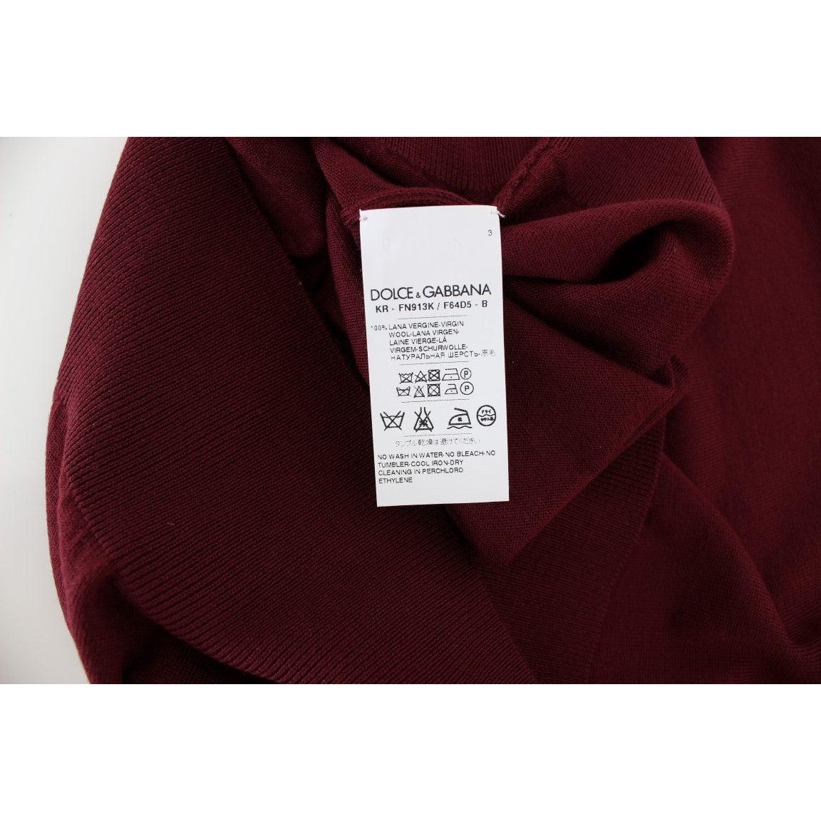 Red Sleeveless Crewneck Vest Pullover - coffeewithmee2