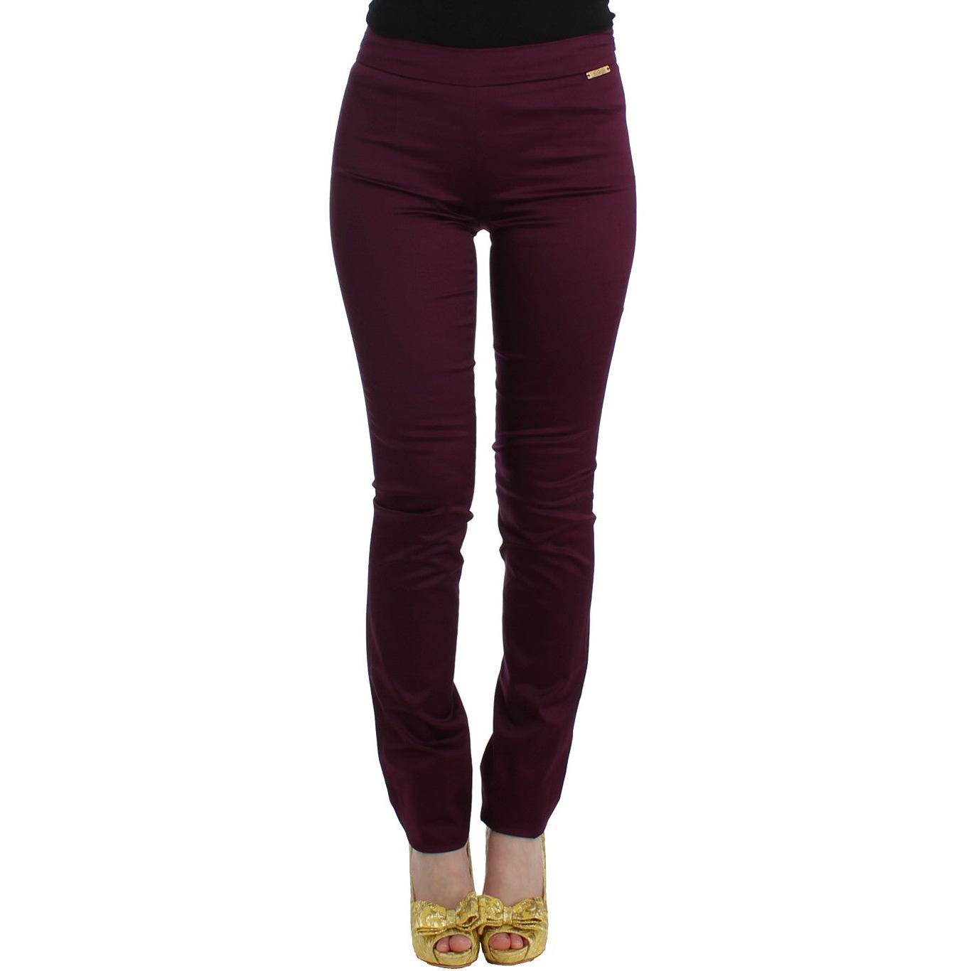Purple slim fit pants - coffeewithmee2