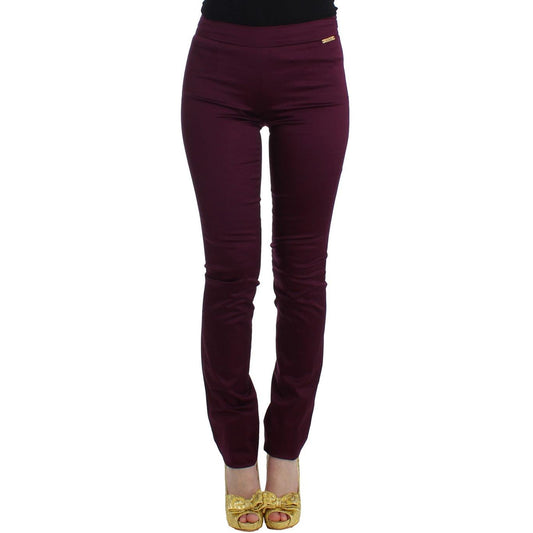 Purple slim fit pants - coffeewithmee2