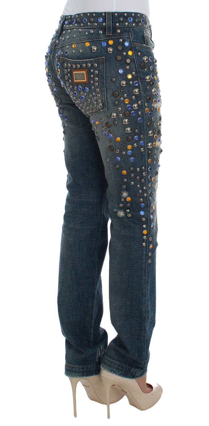 Crystal Embellished GIRLY Slim Fit Jeans - coffeewithmee2