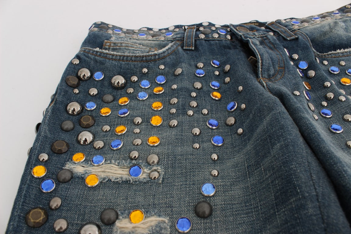 Crystal Embellished GIRLY Slim Fit Jeans - coffeewithmee2