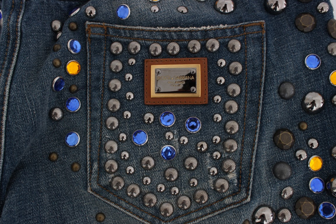 Crystal Embellished GIRLY Slim Fit Jeans - coffeewithmee2