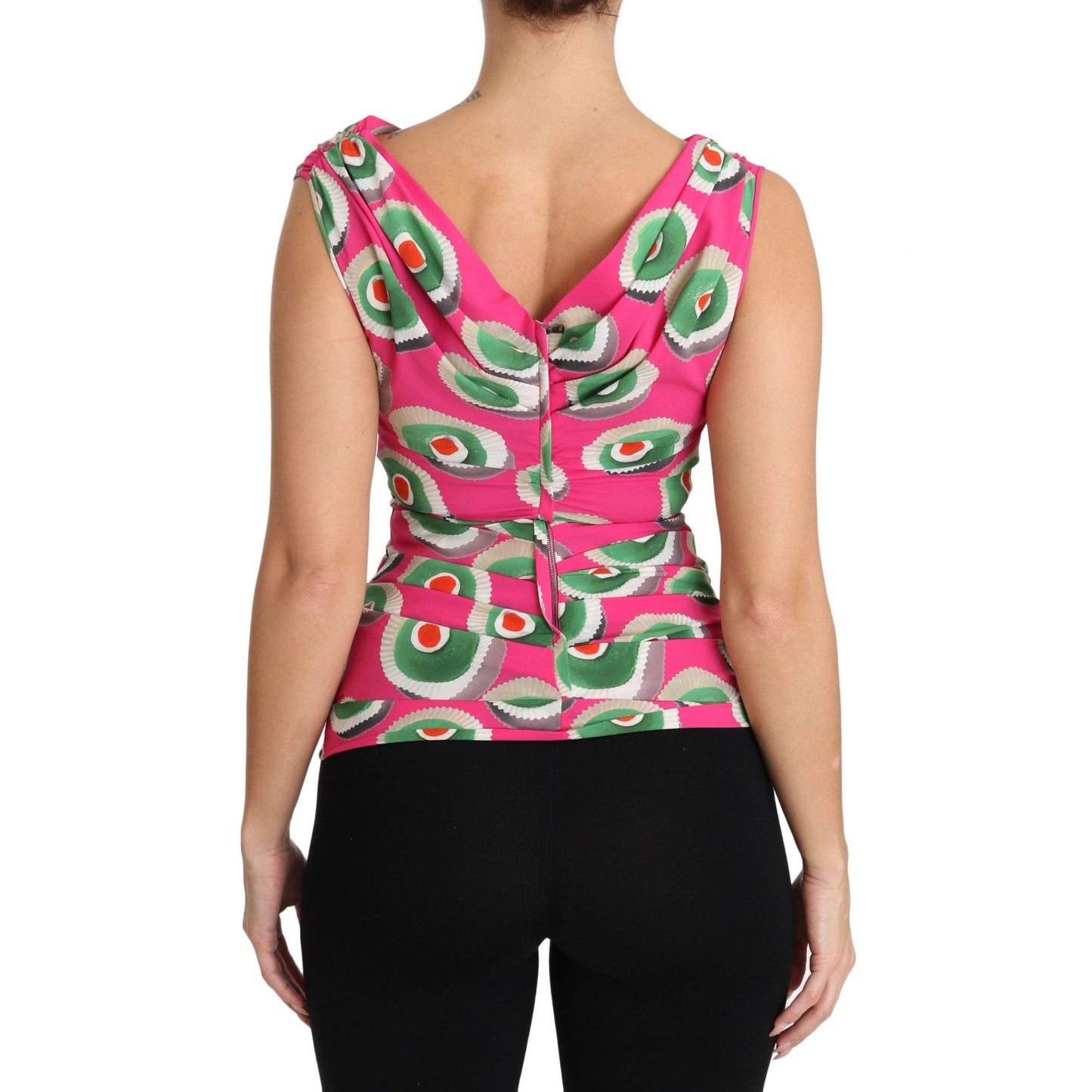 Pink Silk Stretch Sicilian Cake Top - coffeewithmee2