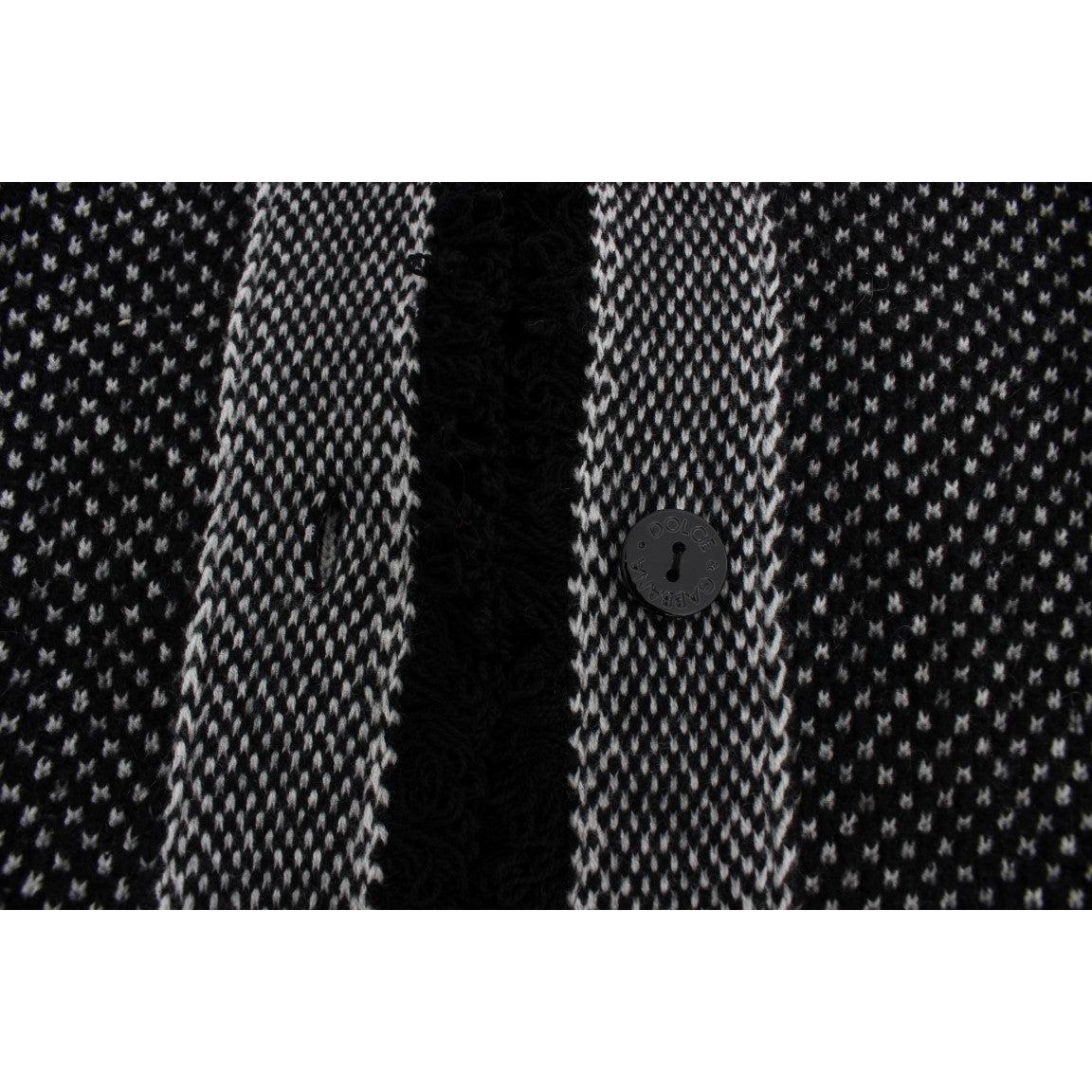 Gray Knitted Cashmere Cardigan - coffeewithmee2