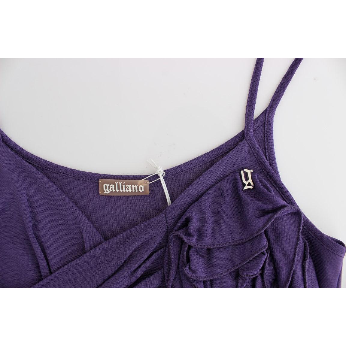 Purple jersey dress - coffeewithmee2