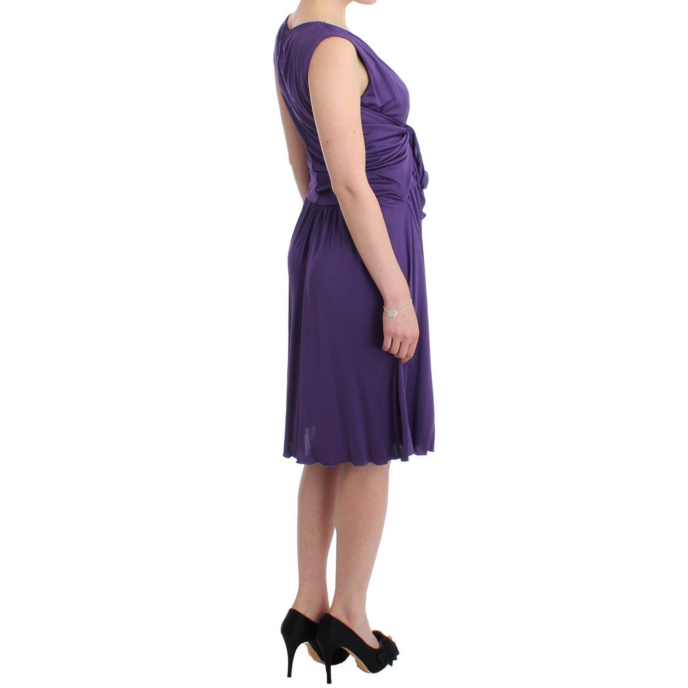 Purple sheath dress - coffeewithmee2