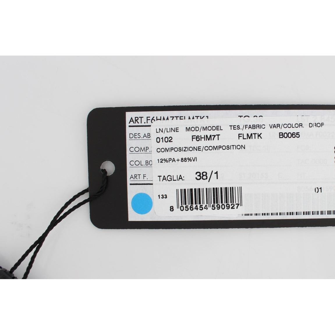 Blue Floral Lace Long Sleeve Sheath Dress - coffeewithmee2