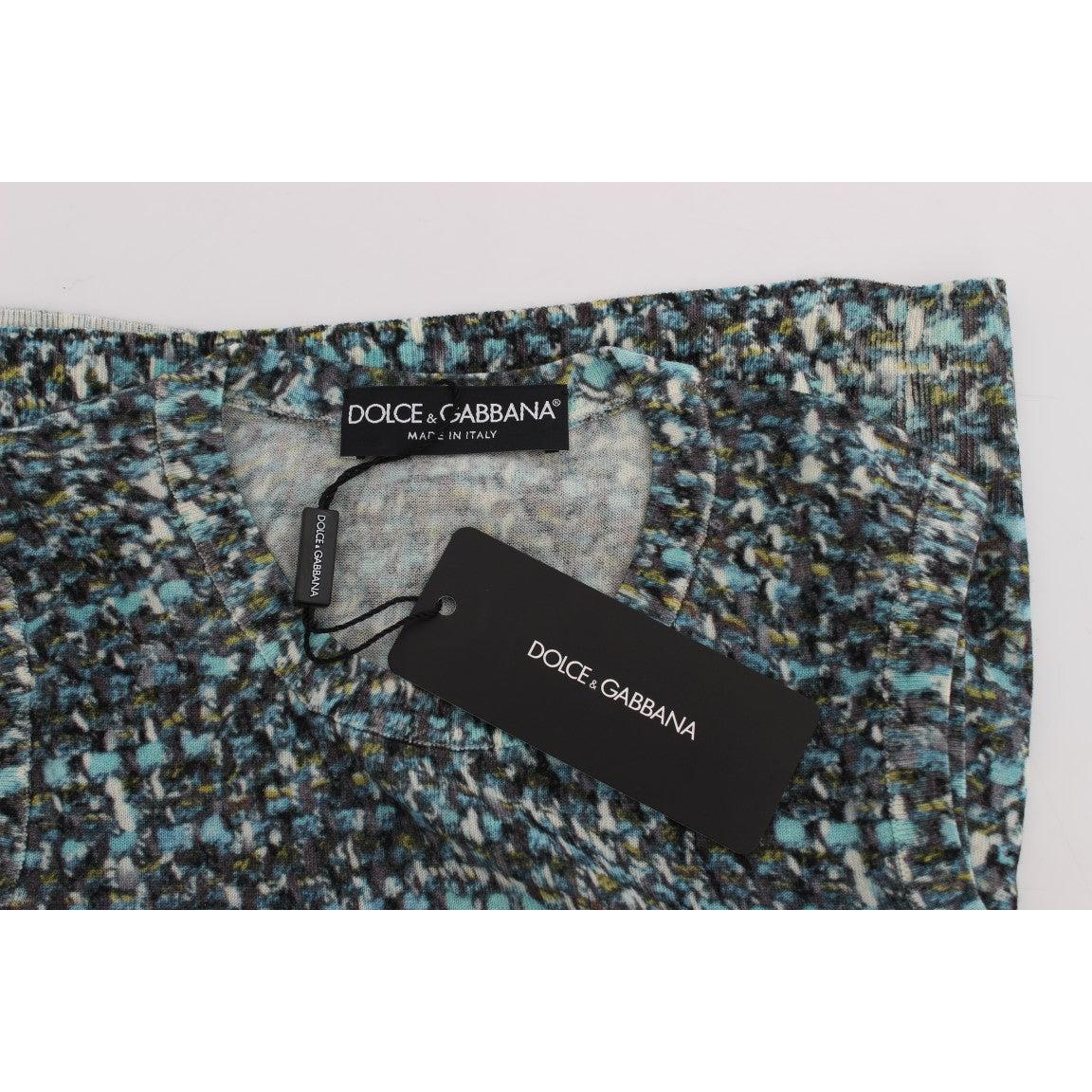 Blue Wool Sweater Sleeveless Pullover - coffeewithmee2