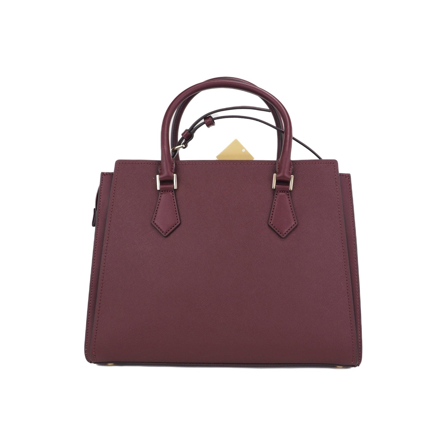 Hope Leather Large Satchel Bag Crossbody Handbag (Merlot) - coffeewithmee2