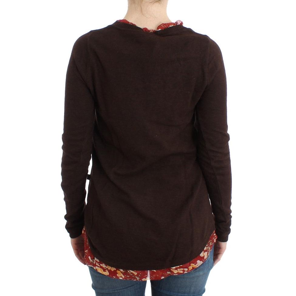 Brown crewneck sweater - coffeewithmee2