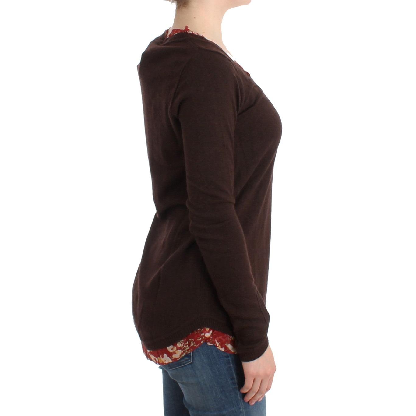 Brown crewneck sweater - coffeewithmee2