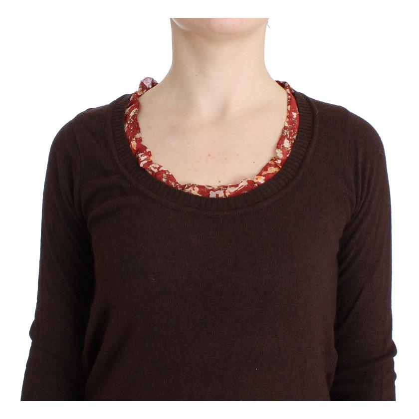 Brown crewneck sweater - coffeewithmee2