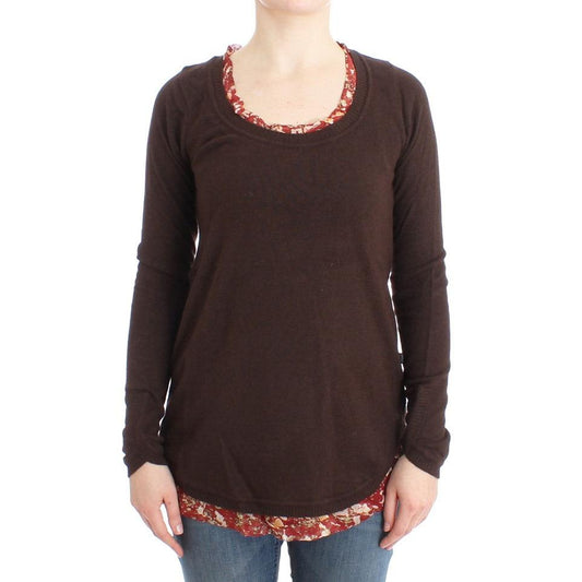 Brown crewneck sweater - coffeewithmee2