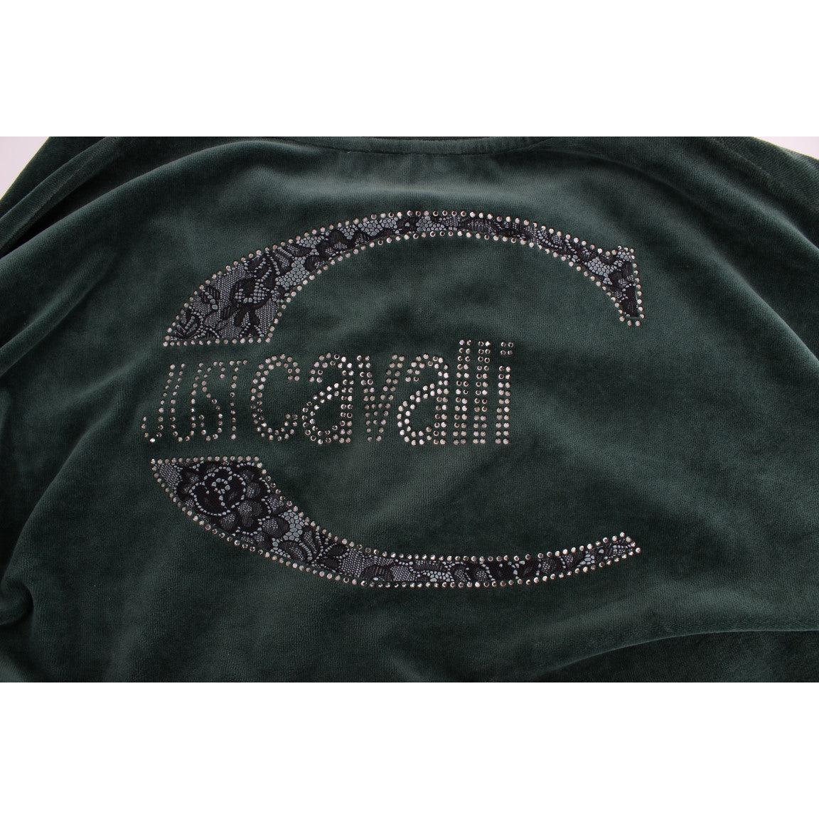 Green velvet cotton sweater - coffeewithmee2