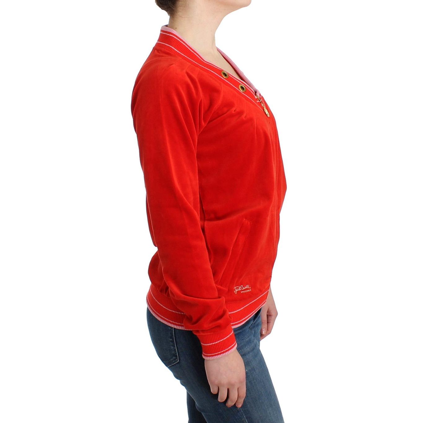 Red velvet zipup sweater - coffeewithmee2