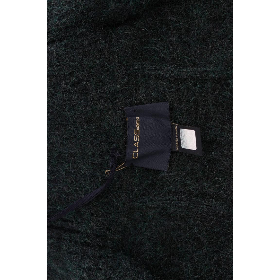 Green mohair knitted cardigan - coffeewithmee2