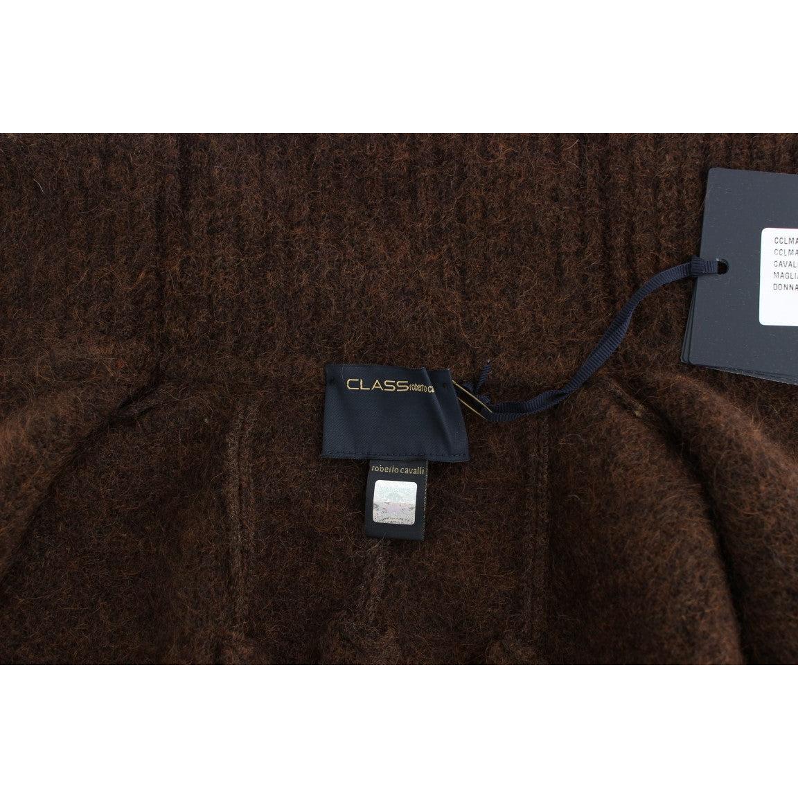 Brown mohair knitted cardigan - coffeewithmee2