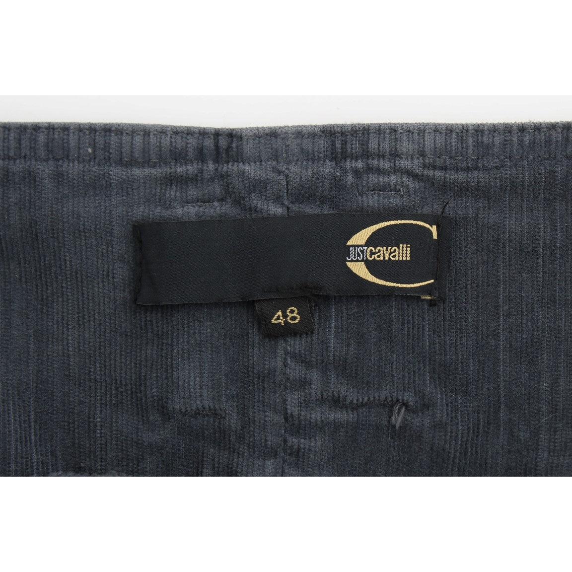 Blue corduroy mini skirt - coffeewithmee2