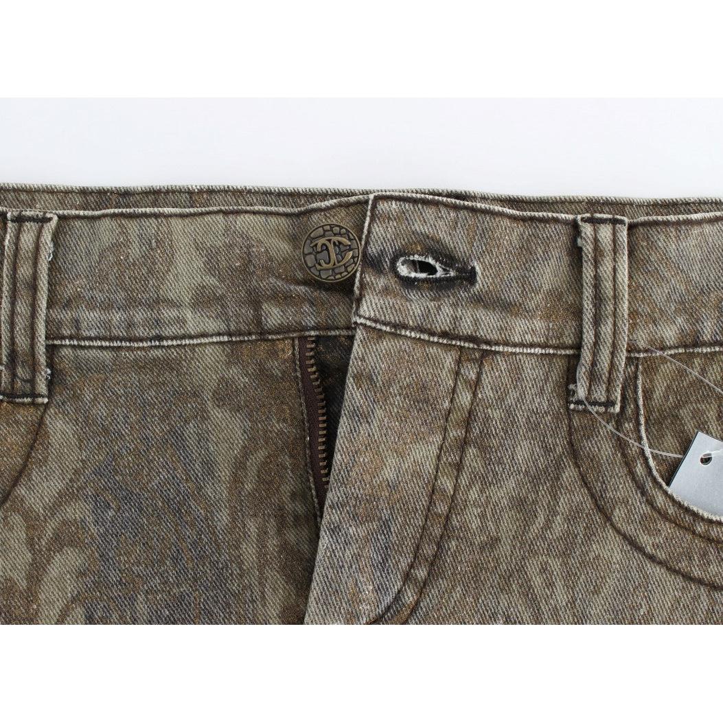 Brown cotton mini skirt - coffeewithmee2