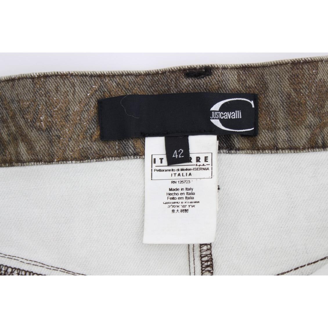 Brown cotton mini skirt - coffeewithmee2