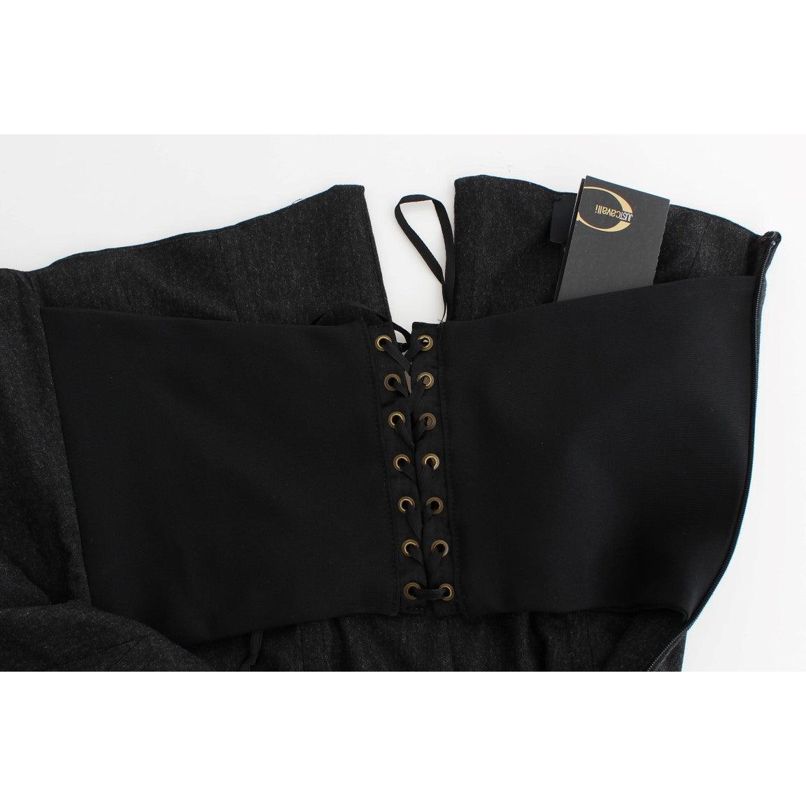 Gray strapless dress - coffeewithmee2