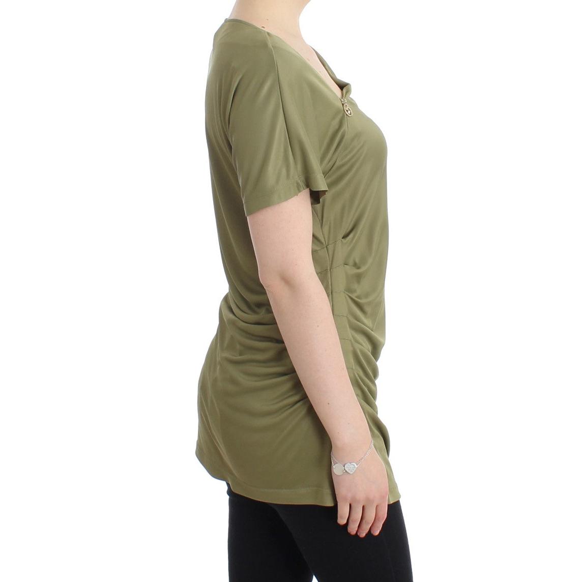 Green blouse top - coffeewithmee2