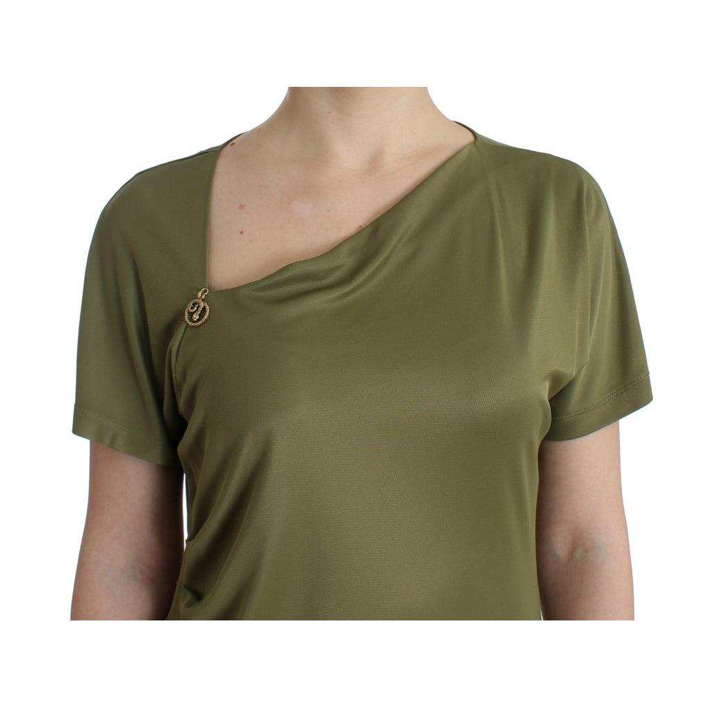 Green blouse top - coffeewithmee2