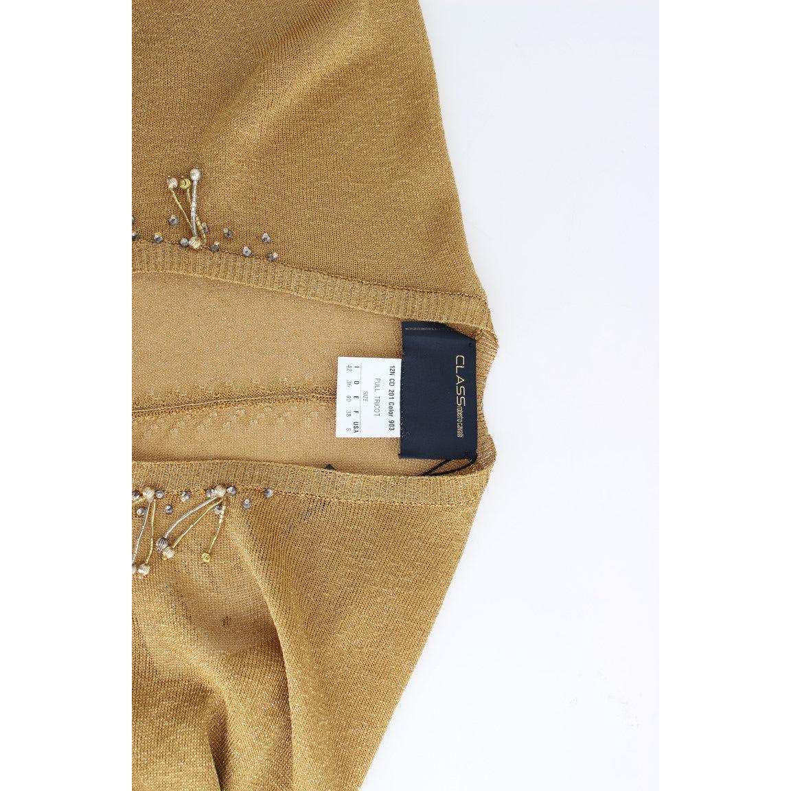 Gold embellished gold shrug - coffeewithmee2