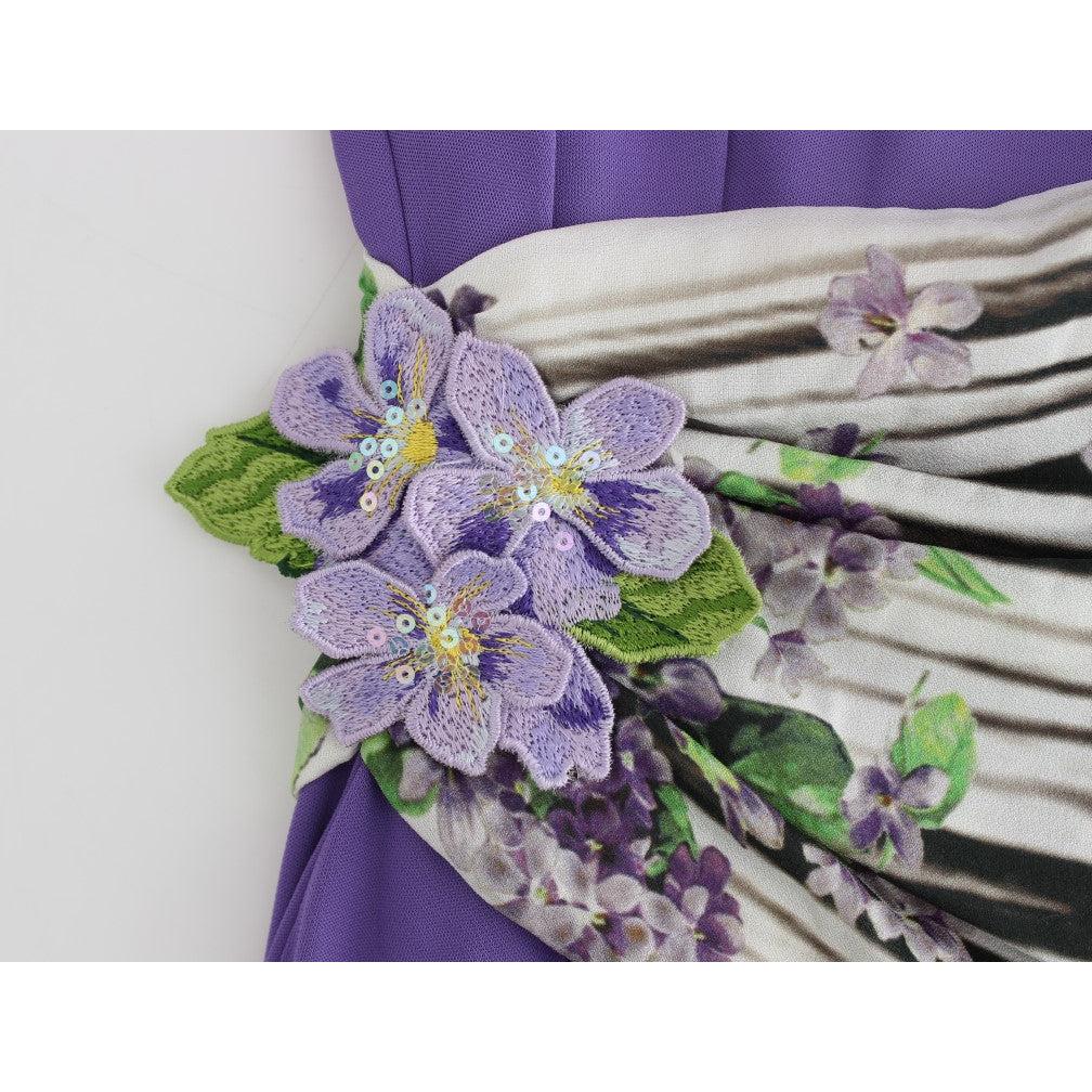 Purple longsleeved dress - coffeewithmee2