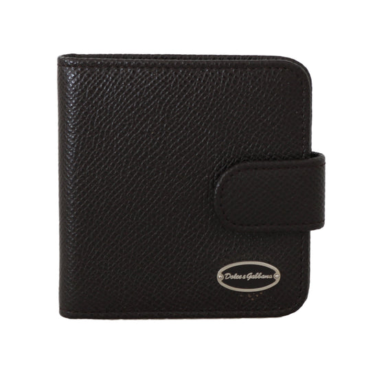 Brown Dauphine Leather Condom Case Holder - coffeewithmee2