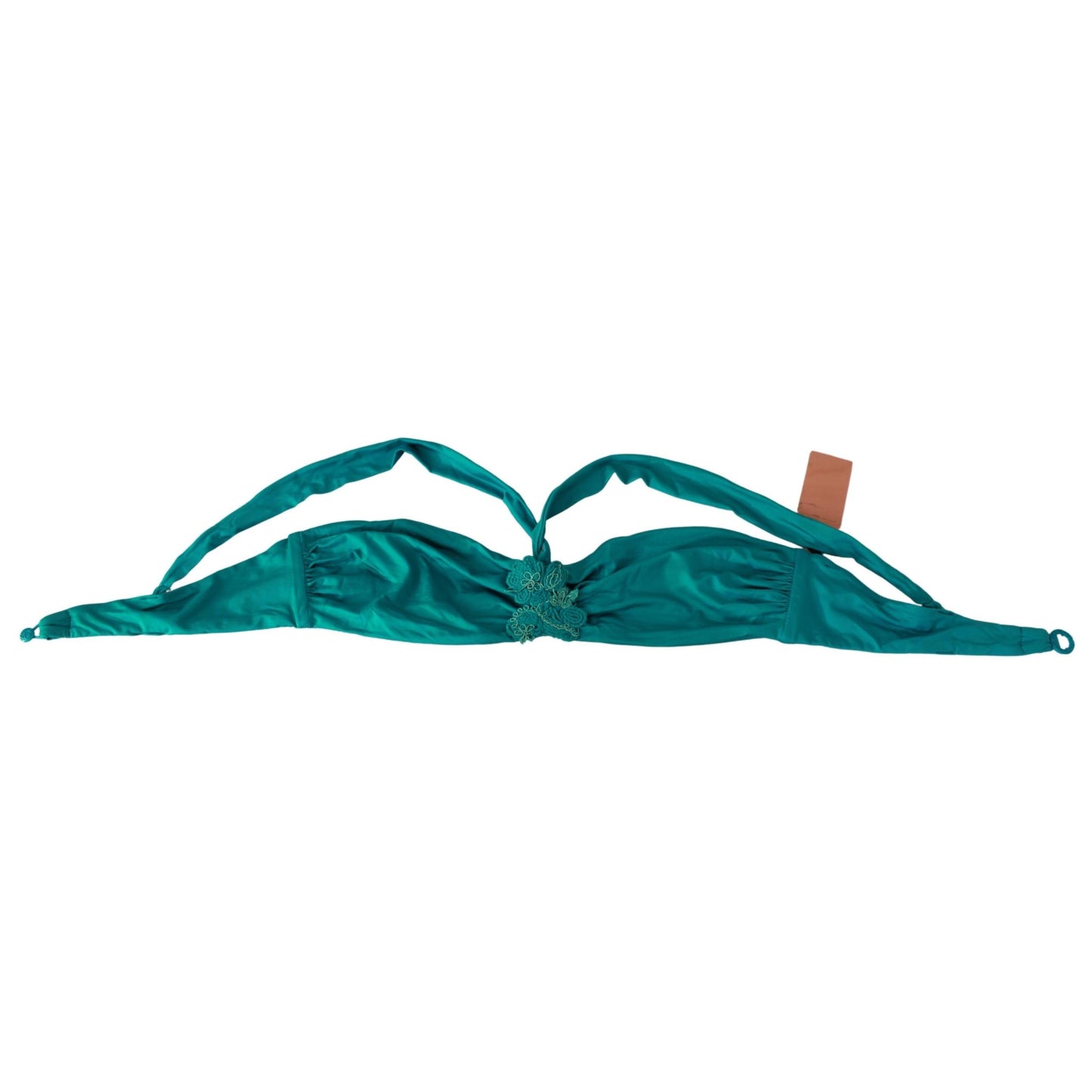 Blue Green Nylon Bikini Tops Swimsuit Beachwear