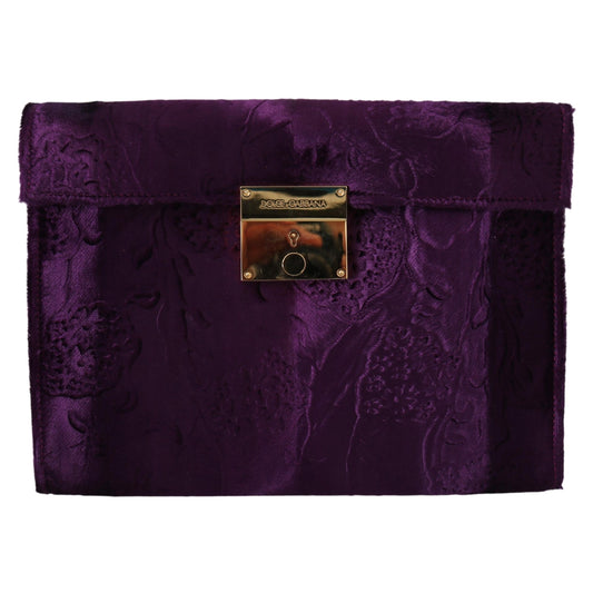 Purple Velvet Leather Women Document Briefcase Bag - coffeewithmee2