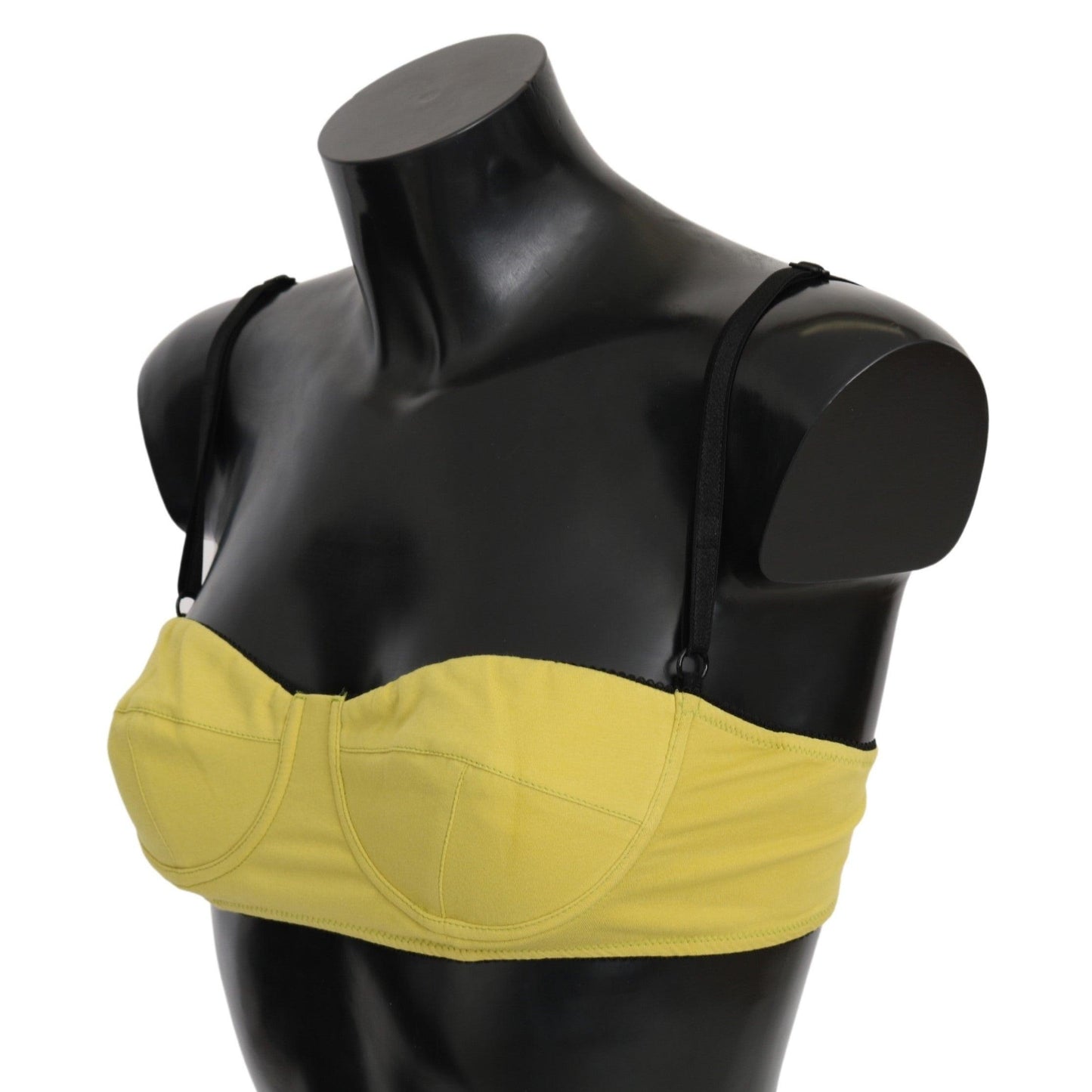 Yellow Bra Reggiseno Cotton Stretch Underwear