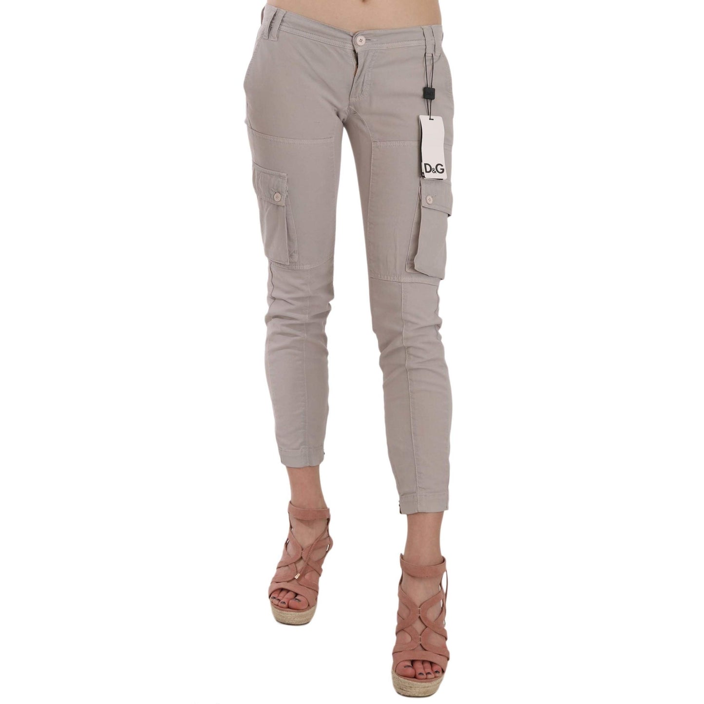 Casual Fitted Khaki Trousers Pants - coffeewithmee2