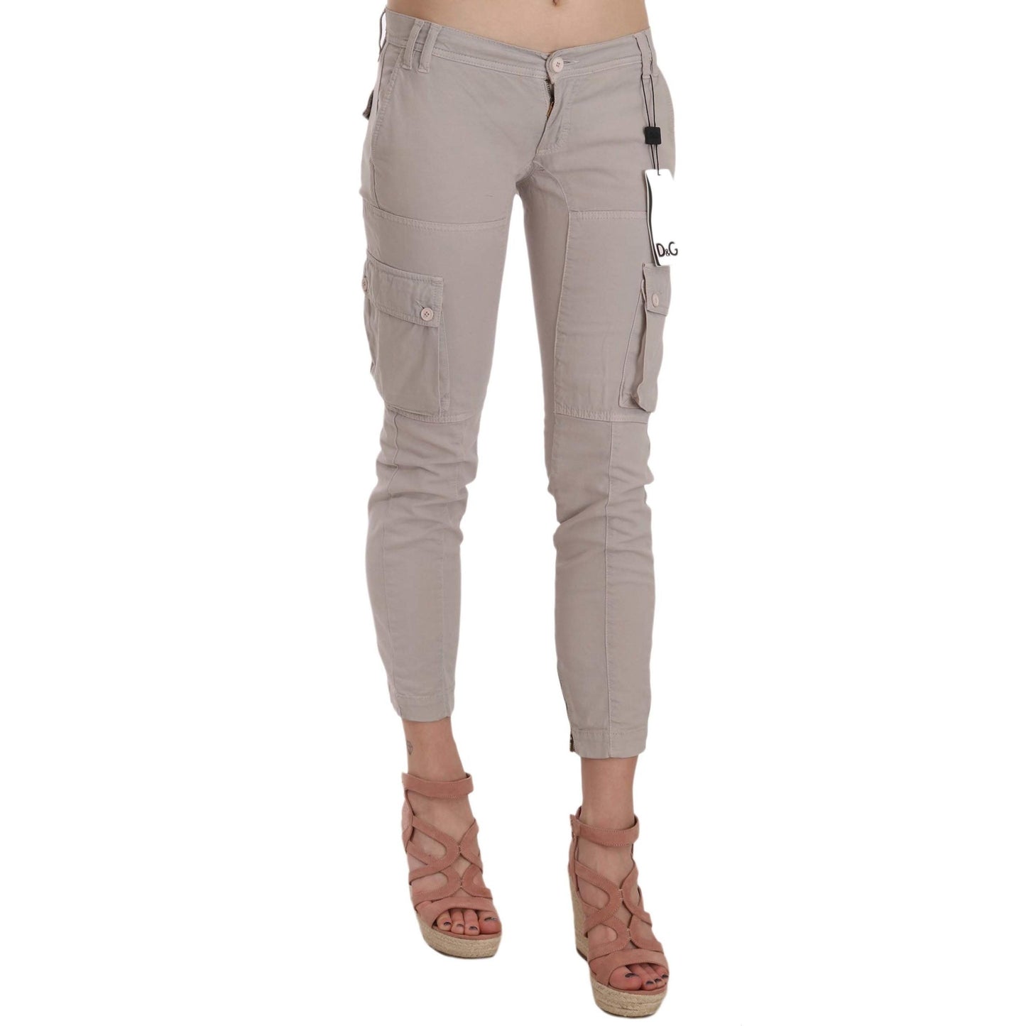 Casual Fitted Khaki Trousers Pants - coffeewithmee2