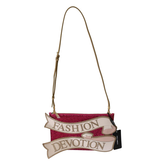 Pink Glittered Fashion Devotion Sling CLEO Purse - coffeewithmee2