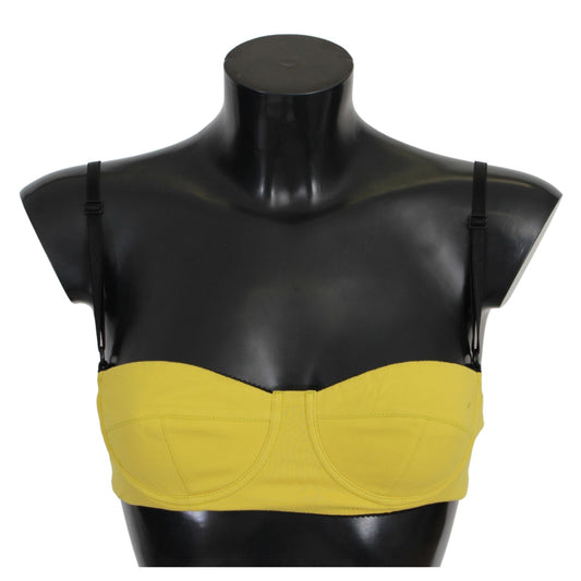 Yellow Bra Reggiseno Cotton Stretch Underwear