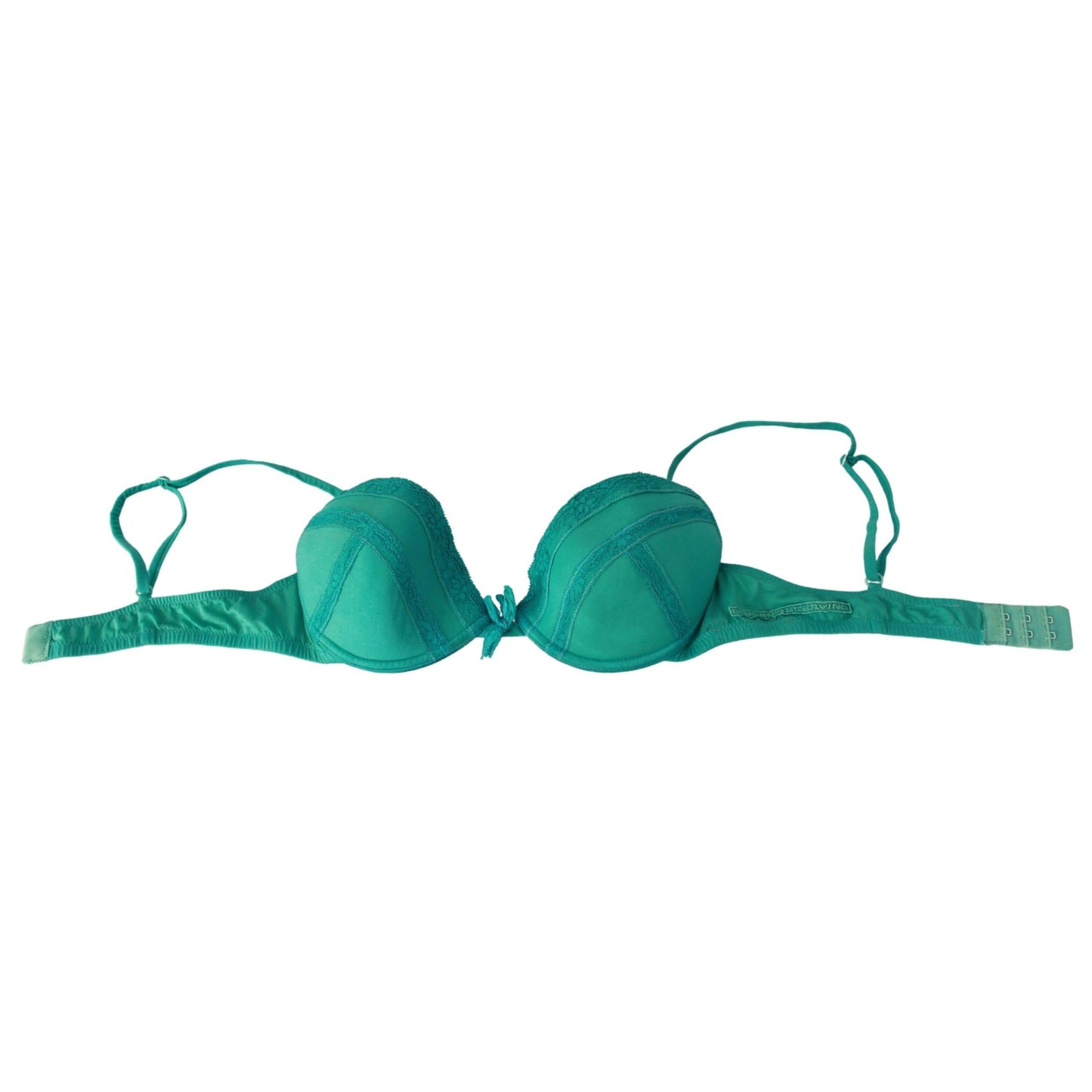 Green Push Up Bra 100% Cotton Underwear