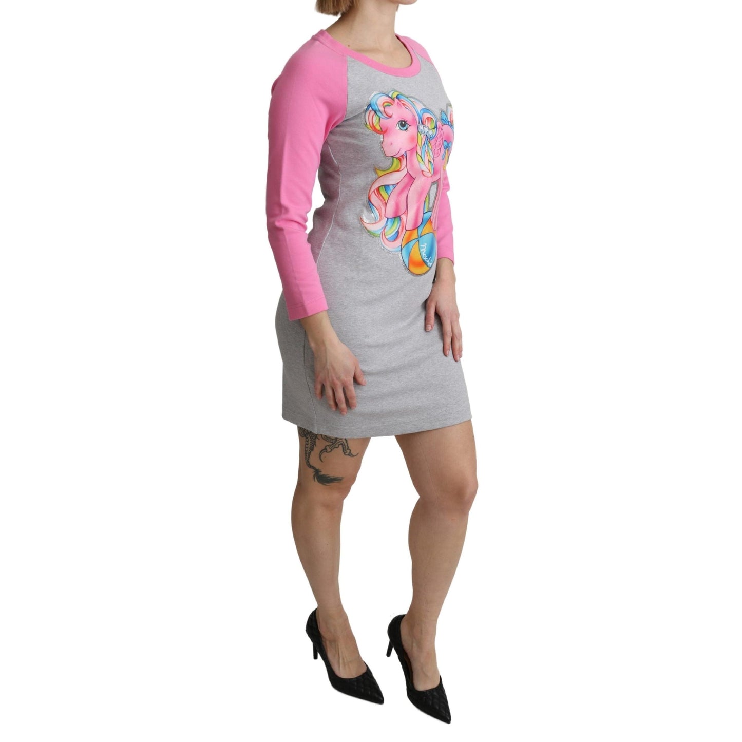 Gray My Little Pony Top Sweater Dress