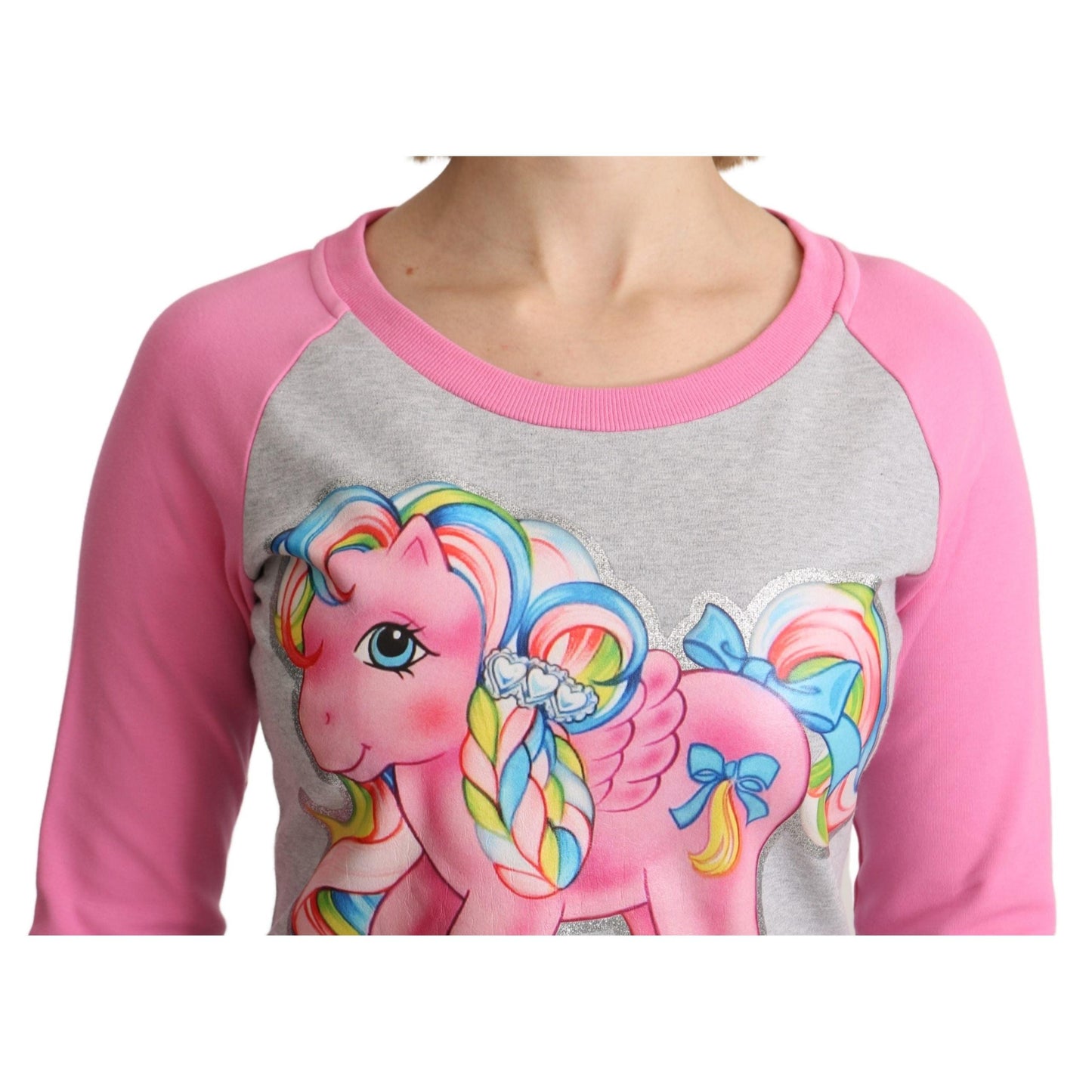 Gray My Little Pony Top Sweater Dress