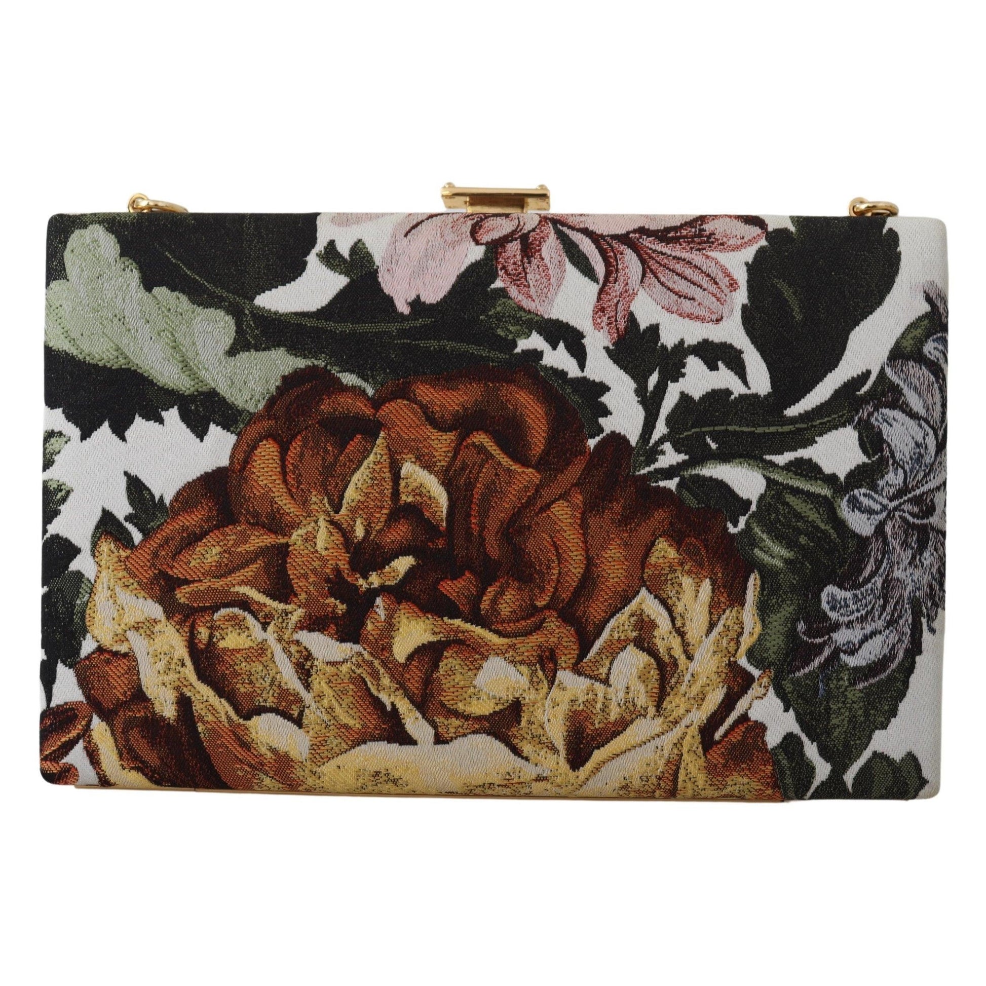 Multicolor Crystal Pearls Floral Evening Clutch Purse Party Bag - coffeewithmee2