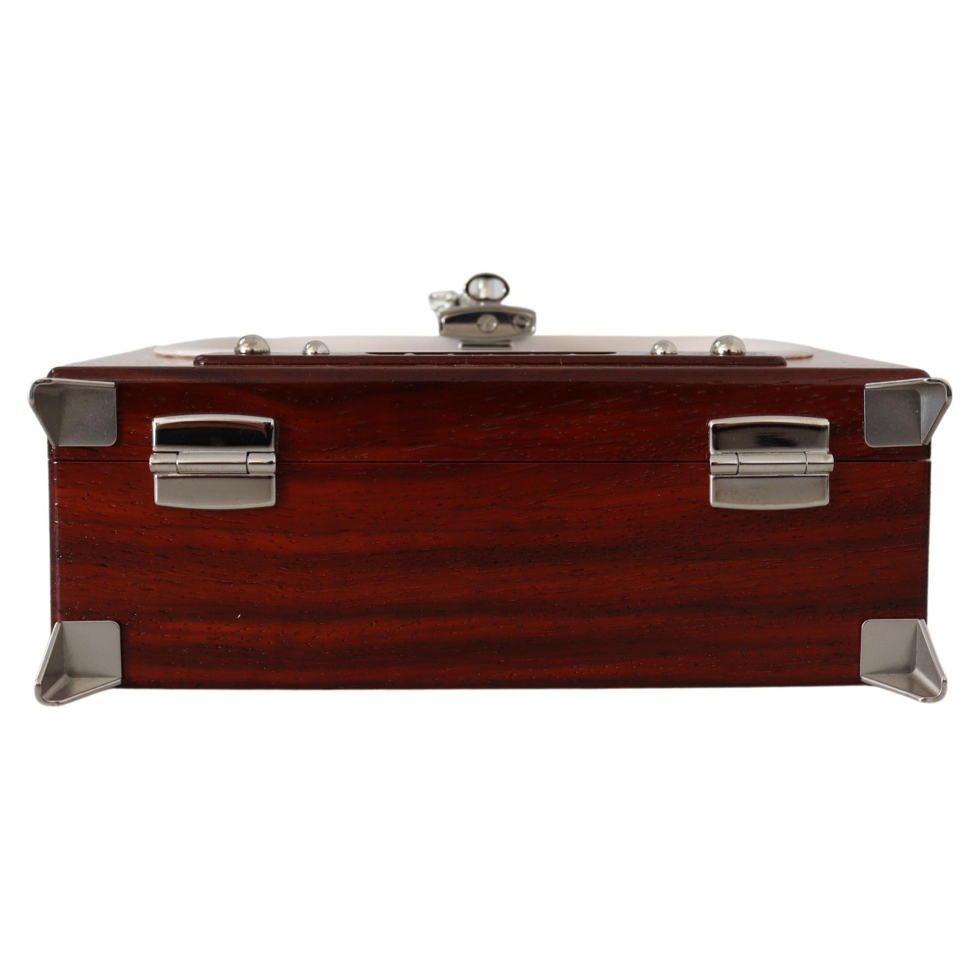 Brown Retro TV Limited Edition Leather Handmade Purse - coffeewithmee2