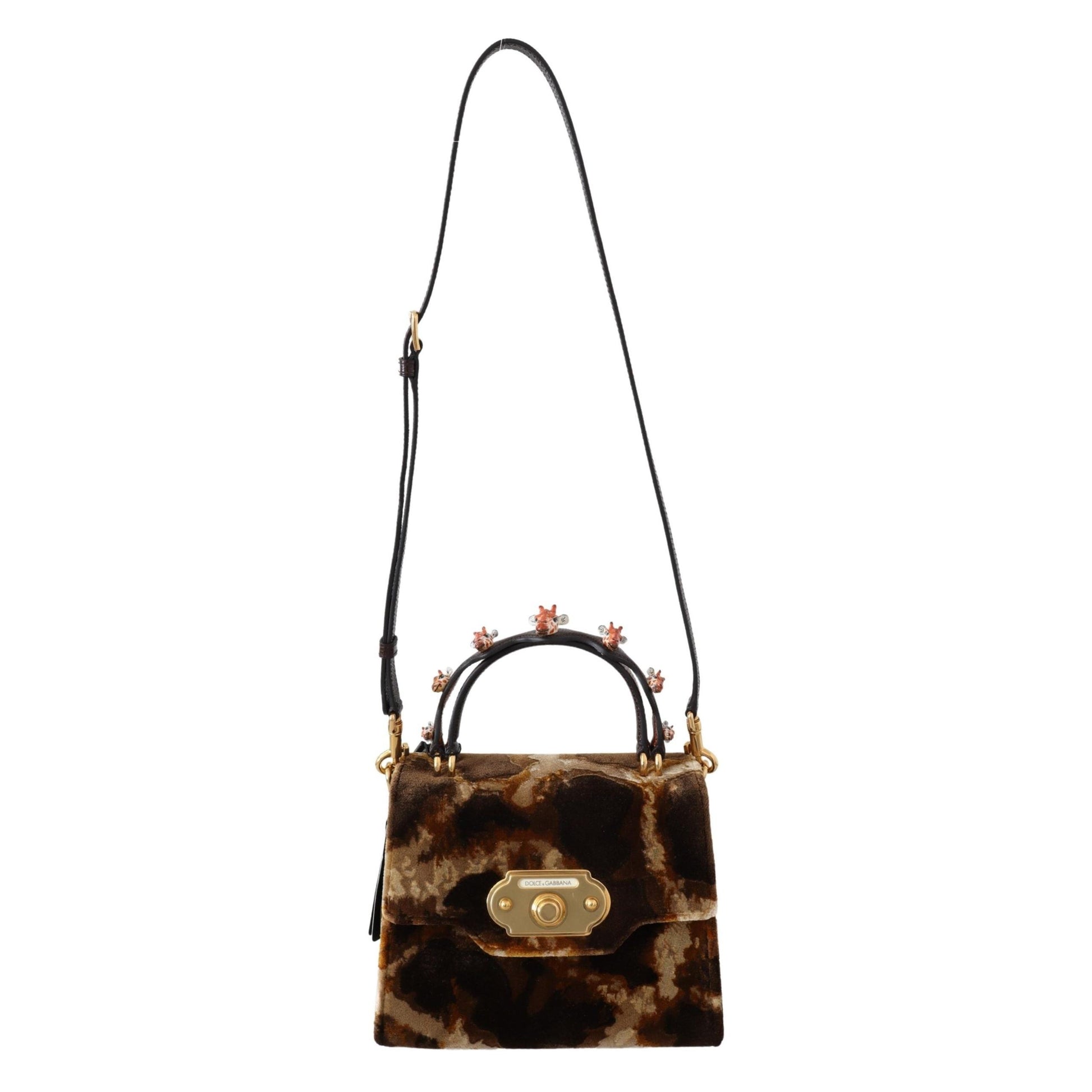 Brown Giraffe Crossbody Purse Borse WELCOME Purse - coffeewithmee2
