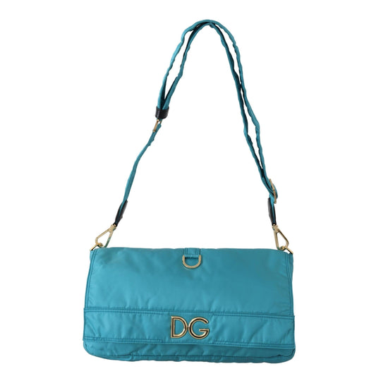 Blue DG Logo Funny Pack  Shoulder Nylon Bag - coffeewithmee2