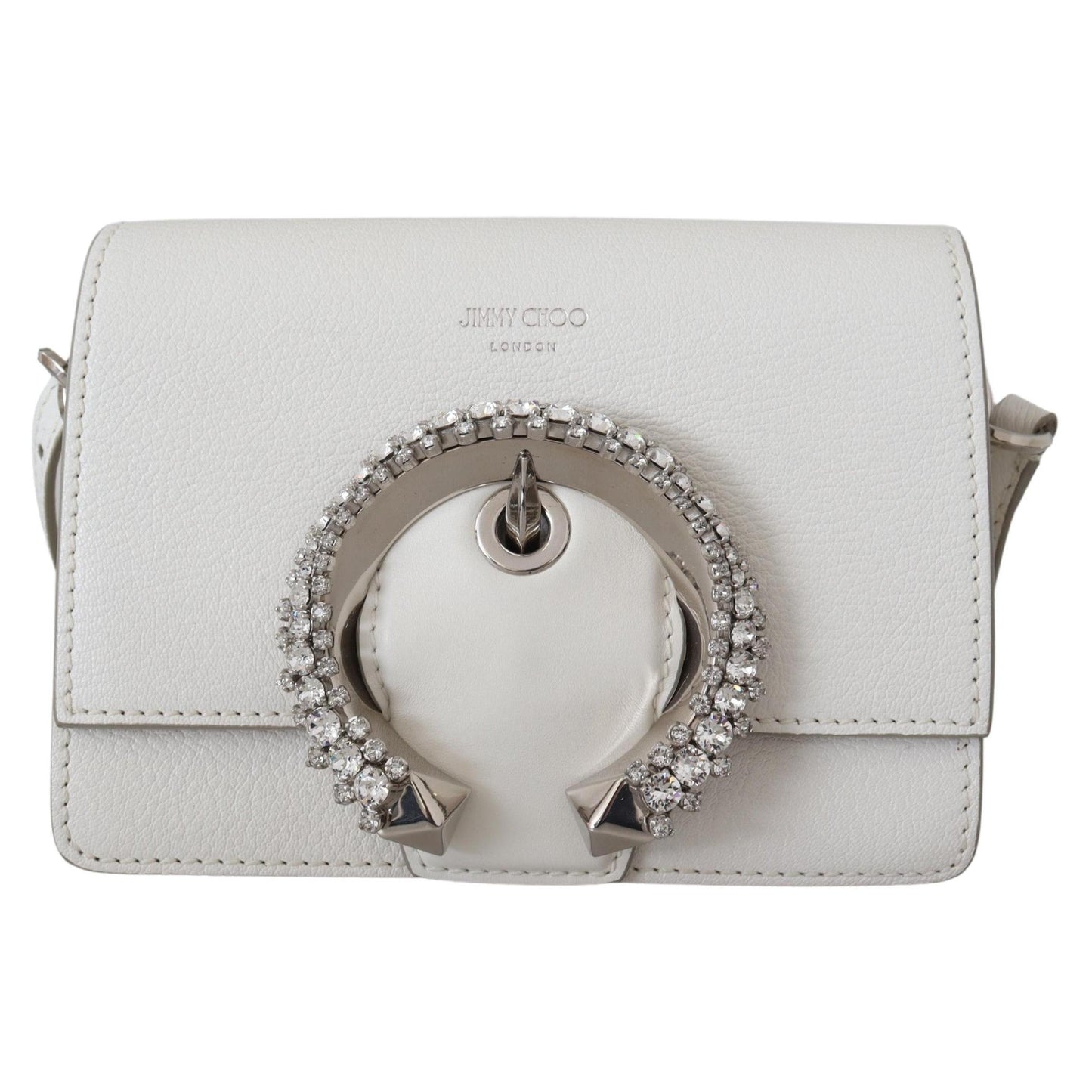 White Goat & Calf Leather Madeline Gtg Shoulder Bag - coffeewithmee2