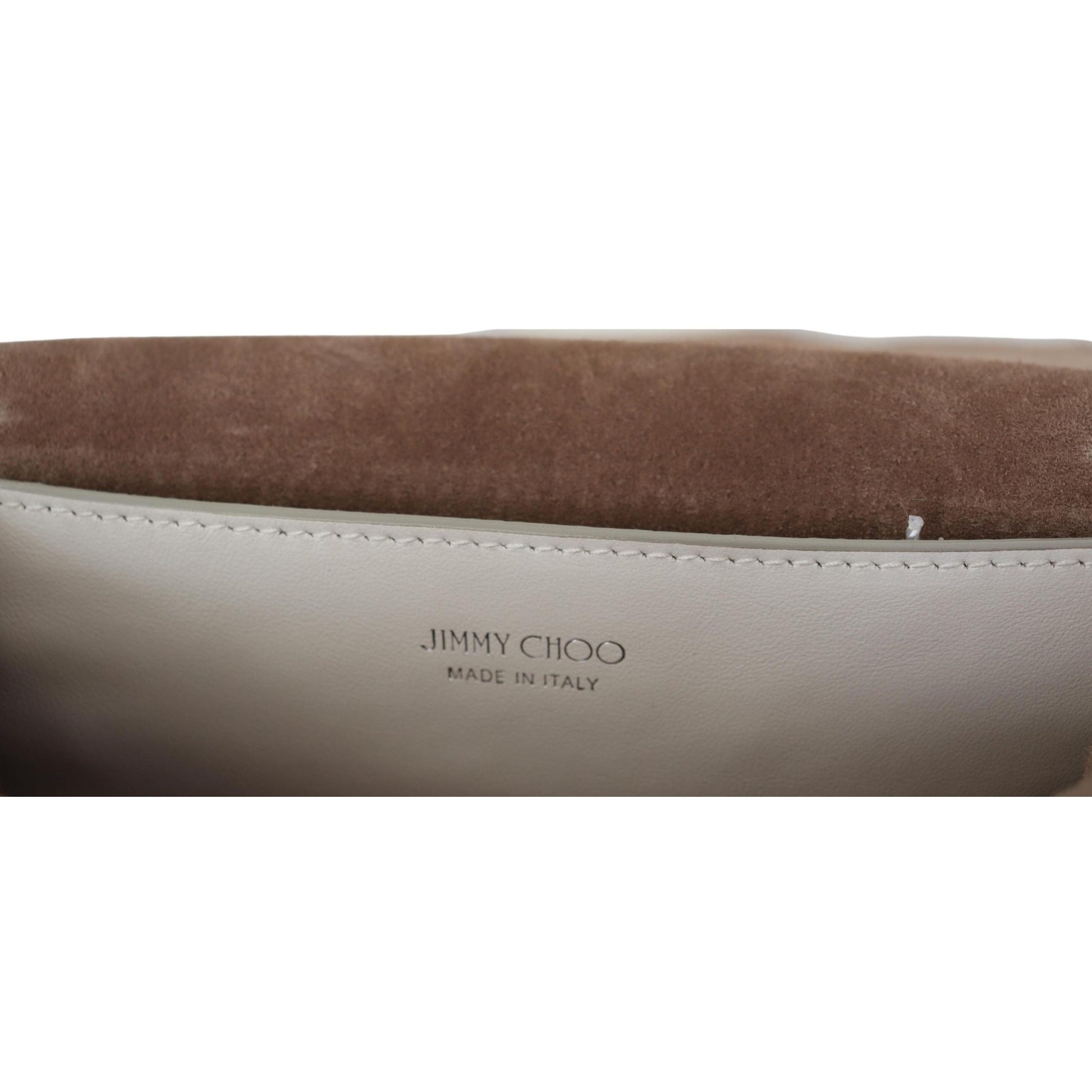 White Goat & Calf Leather Madeline Gtg Shoulder Bag - coffeewithmee2