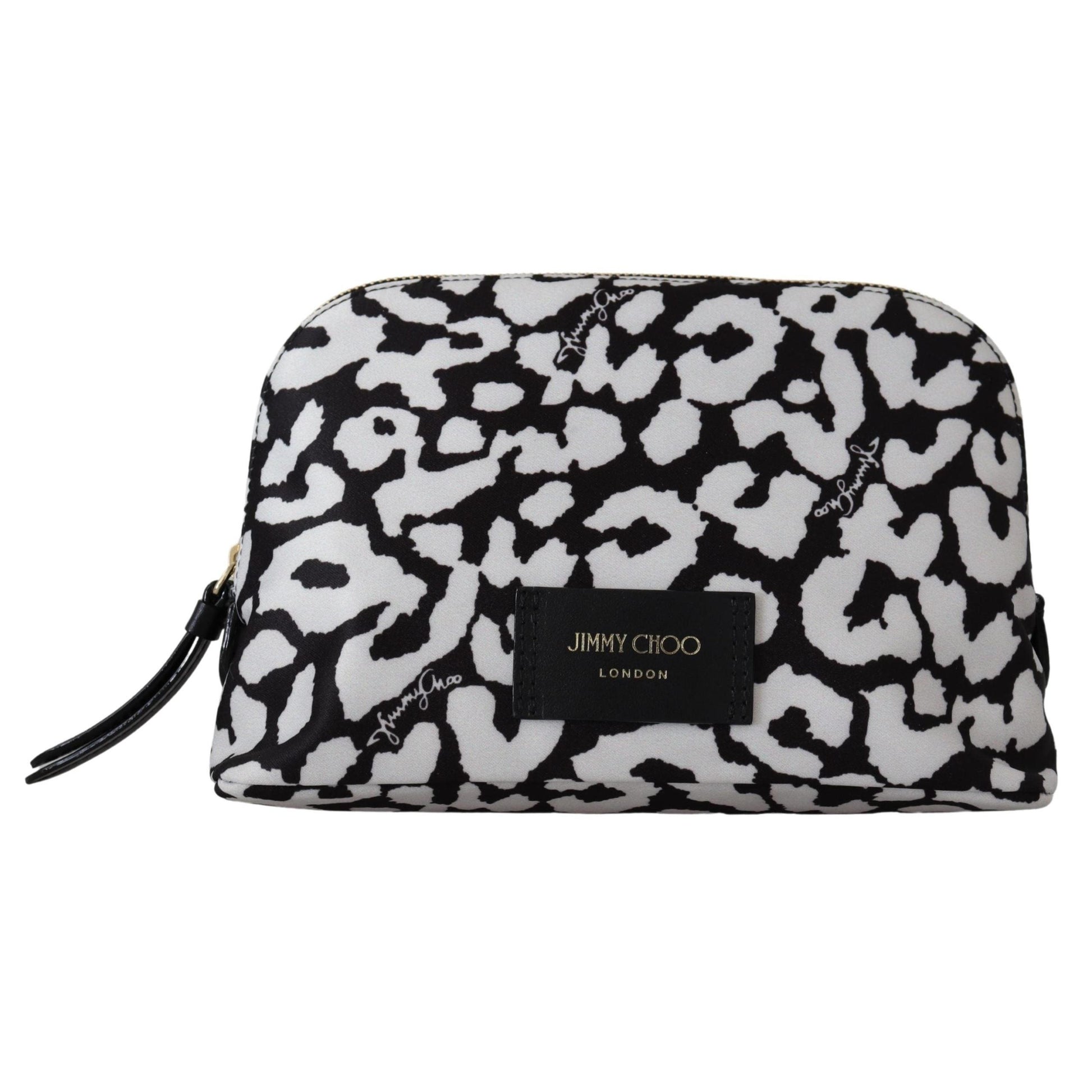 White & Black Nylon Mabrie Onyp Clutch Pouch Bag - coffeewithmee2